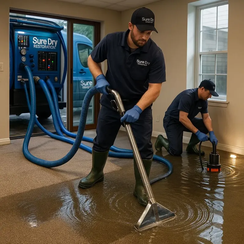 Water Extraction and Removal process in Nitro, WV